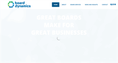 Desktop Screenshot of boarddynamics.co.nz