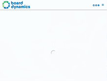 Tablet Screenshot of boarddynamics.co.nz